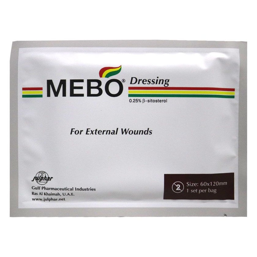 Mebo Wound Dressing 60mm x 120mm, Pack of 5's