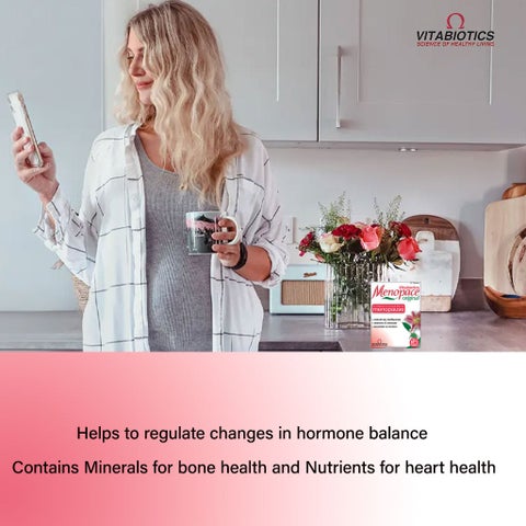 Vitabiotics Menopace Original During & After Menopause Support Tablets, Pack of 30's
