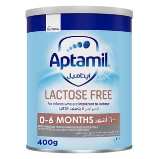 Aptamil LF Lactose Free Baby Milk Formula For 0 To 6 Months 400g