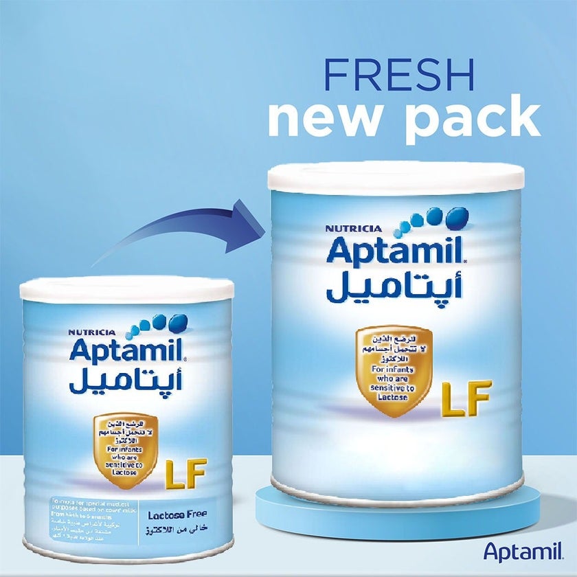 Aptamil LF Lactose Free Baby Milk Formula For 0 To 6 Months 400g