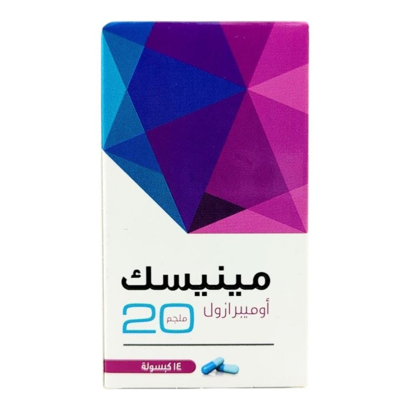 Minisec 20mg Capsules, Pack of 14's