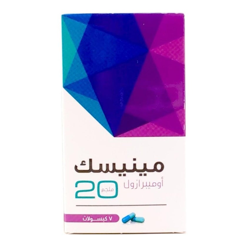 Minisec 20mg Capsules, Pack of 7's