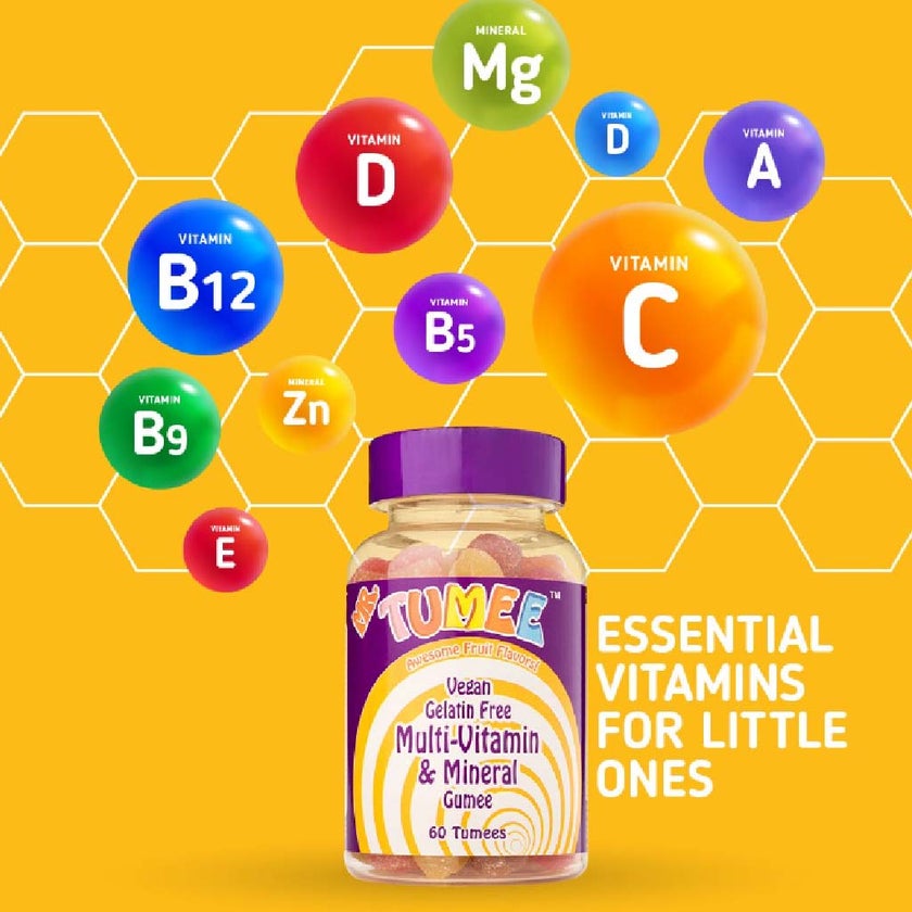 Mr.Tumee Multi Vitamin And Mineral Gumee, Pack of 60's