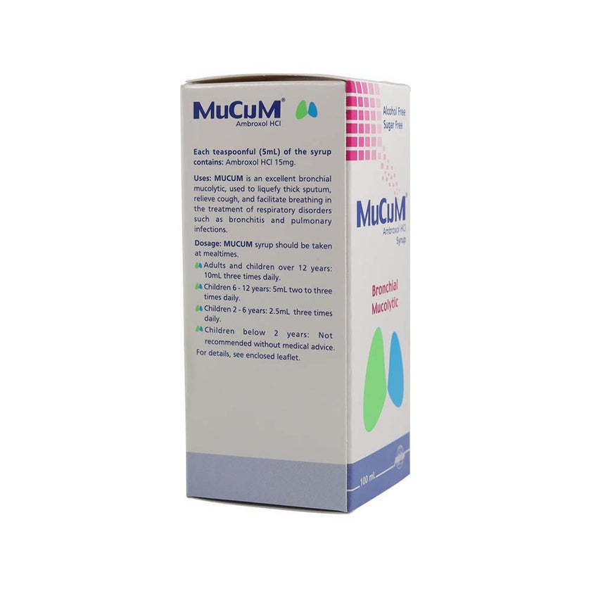 Mucum 15mg/5ml Syrup 100ml