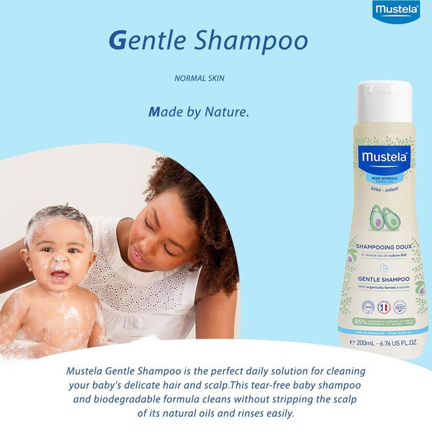 Mustela Baby and Child Gentle Shampoo 200ml