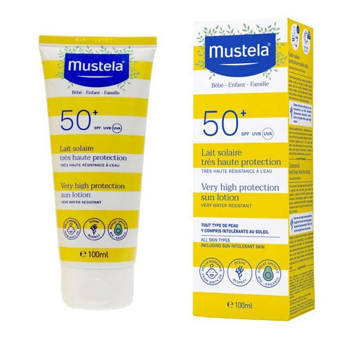 Mustela Very High Protection SPF 50+ Kids Sunscreen - 100ml