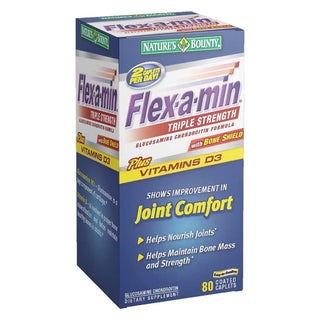 Nature's Bounty Flex-a-Min Triple Strength Caplets, Pack of 80's