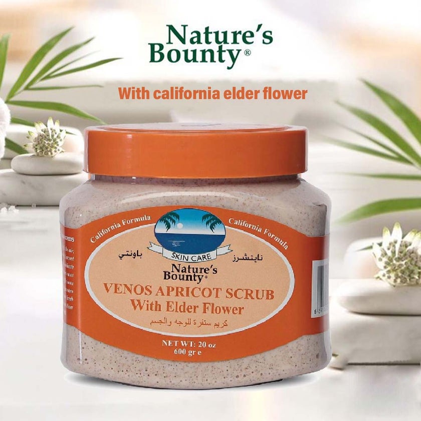 Nature's Bounty Venos Apricot Scrub 600g
