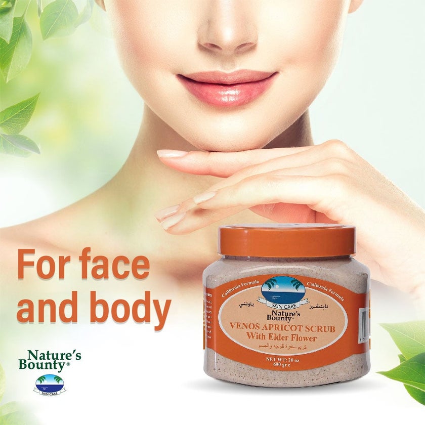 Nature's Bounty Venos Apricot Scrub 600g