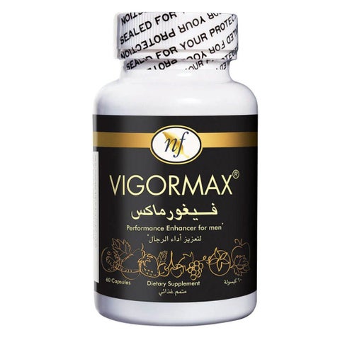 Natural Fervor Vigormax Performance Enhancer Capsules For Men, Pack of 60's