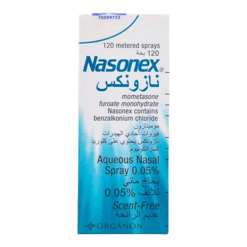 Nasonex Nasal Spray 50mcg | Allergy Relief | myAster Nasonex Nasal Spray 50mcg | Allergy Relief | myAster