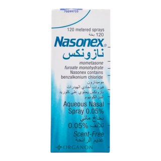 Nasonex 50mcg Aqueous Nasal Spray 120 Doses