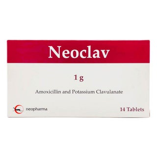 Neoclav 1g Tablets, Pack of 14's