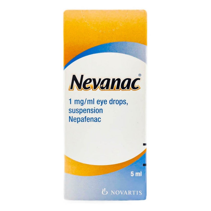 Nevac Nevanac 0.1% Eye Drops 5ml - myAster