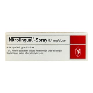 Nitrolingual 0.4mg/Dose Sublingual Spray 2ml