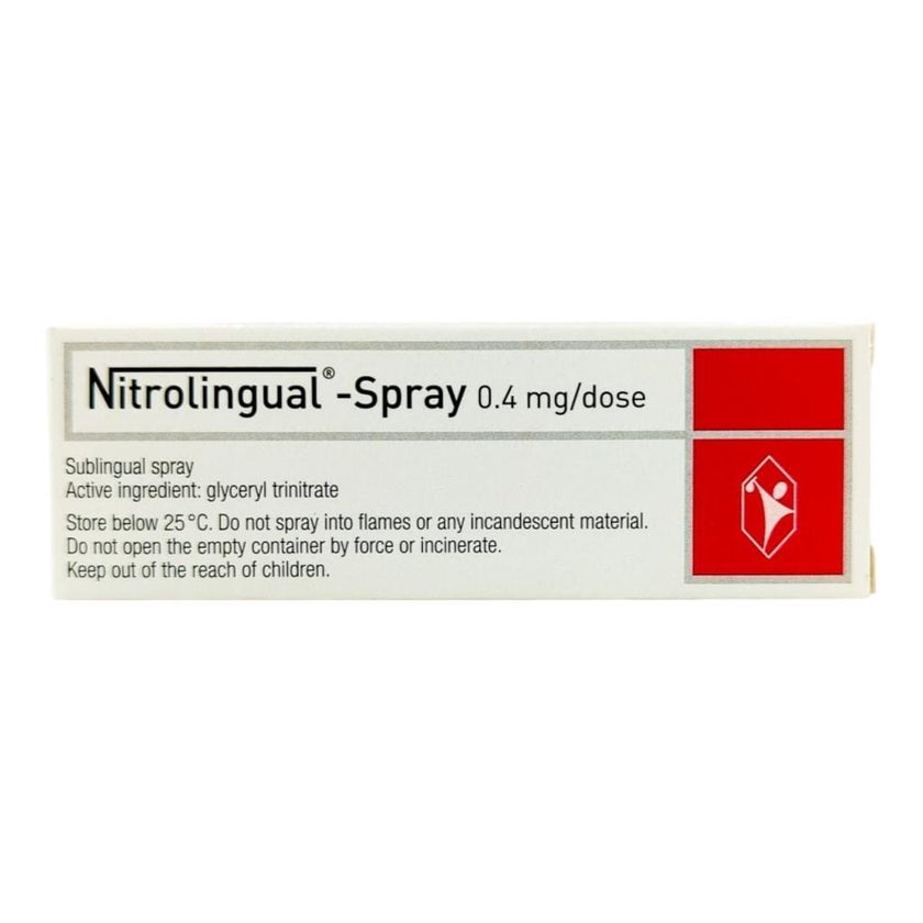 Nitrolingual 0.4mg/Dose Sublingual Spray 2ml