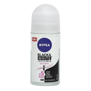 Nivea Black & White Invisible 72H Active Antiperspirant Roll-On For Women 50ml