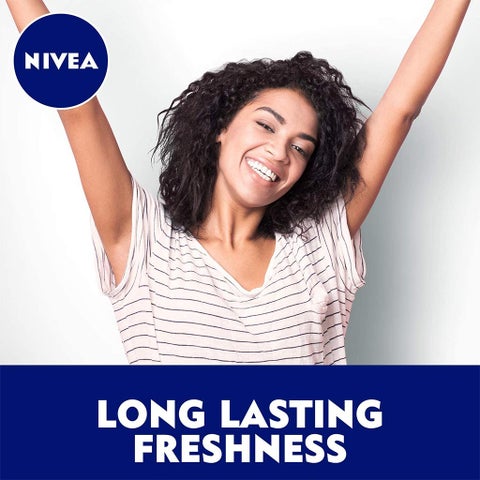Nivea Black & White Invisible 72H Active Antiperspirant Roll-On For Women 50ml