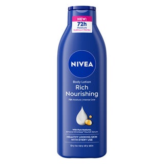 Nivea Rich Nourishing 72H Moisture Body Lotion For Dry To Very Dry Skin 250ml