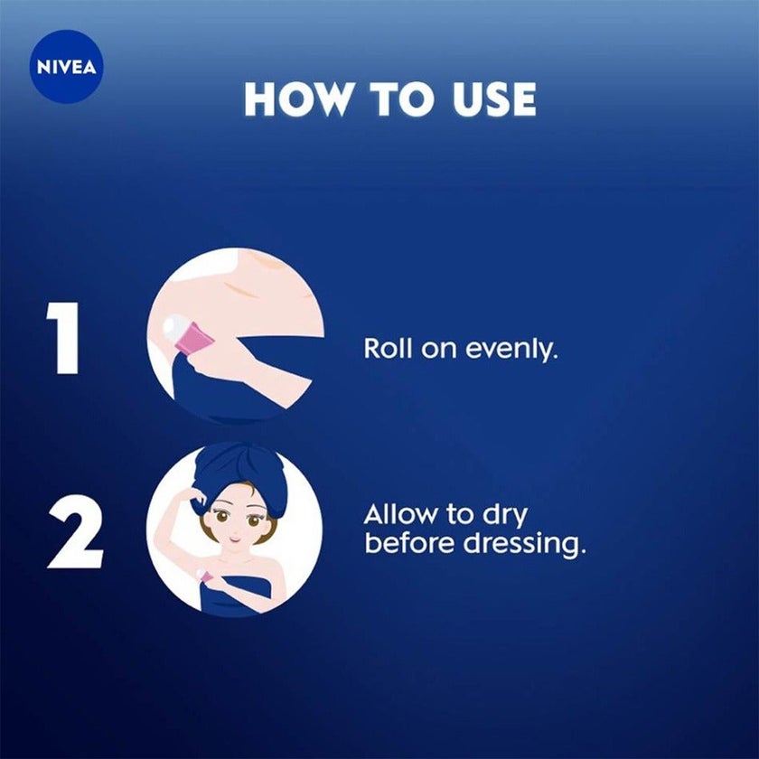 Nivea Dry Comfort Plus 48H Antiperspirant Roll-On For Women 50ml