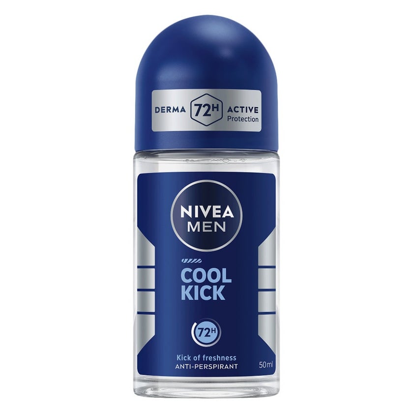 Nivea Men Cool Kick 72H Antiperspirant Deo Roll On 50ml