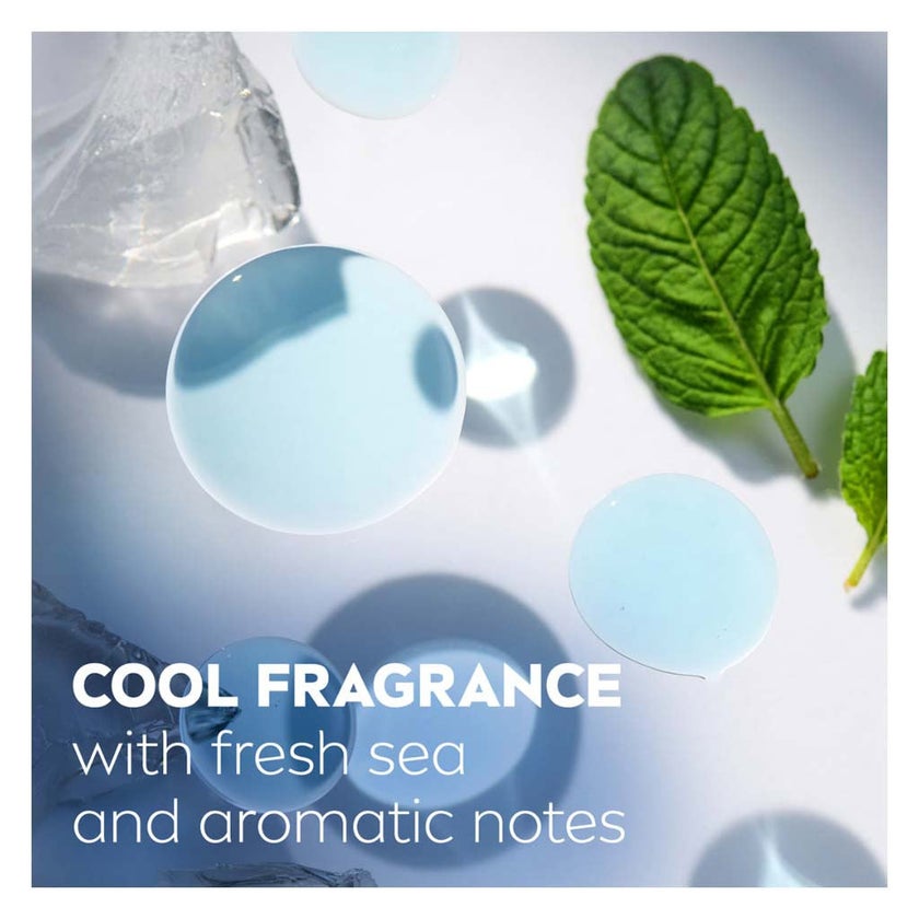 Nivea Men Cool Kick 24H Fresh Effect 3 in 1 Face, Body & Hair Shower Gel 250ml