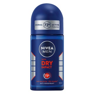 Nivea Men 72H Dry Impact Antiperspirant Deodorant Roll On 50ml