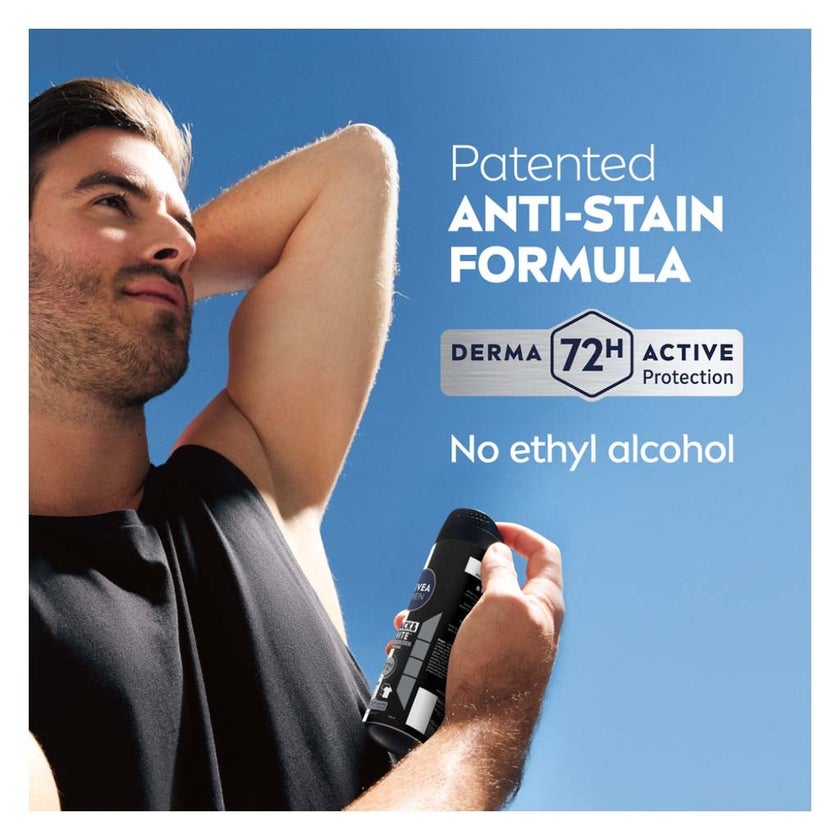 Nivea Men Black & White Invisible 72H Original Deodorant Spray 150ml