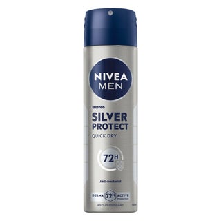Nivea Men Silver Protect 72H Quick Dry Antiperspirant Spray 150ml