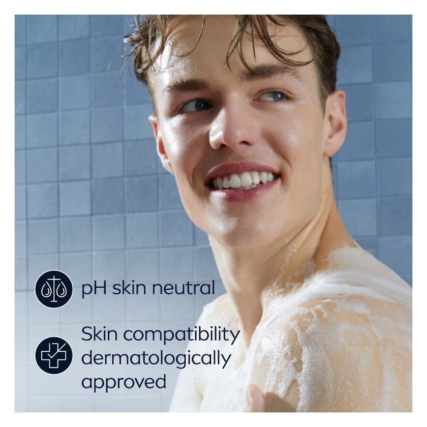 Nivea Men Vitality Fresh 3 in 1 Face, Body & Hair Shower Gel 250ml