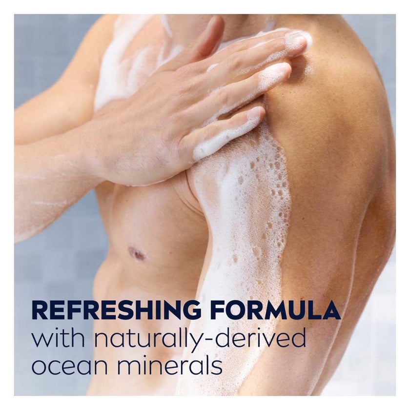 Nivea Men Vitality Fresh 3 in 1 Face, Body & Hair Shower Gel 250ml