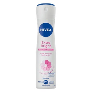 Nivea Extra Bright Radiance & Smooth 72H Active Antiperspirant Spray For Women 150ml