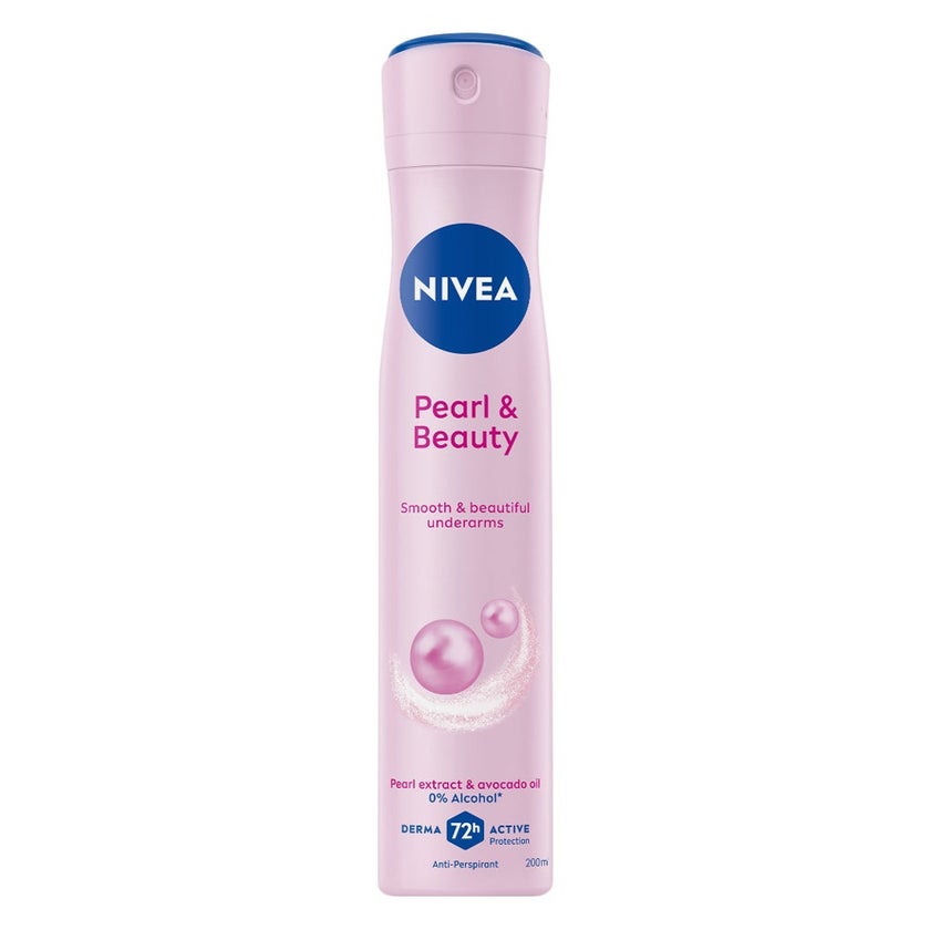 Nivea Pearl & Beauty 72H Antiperspirant Deodorant Spray For Women 150ml