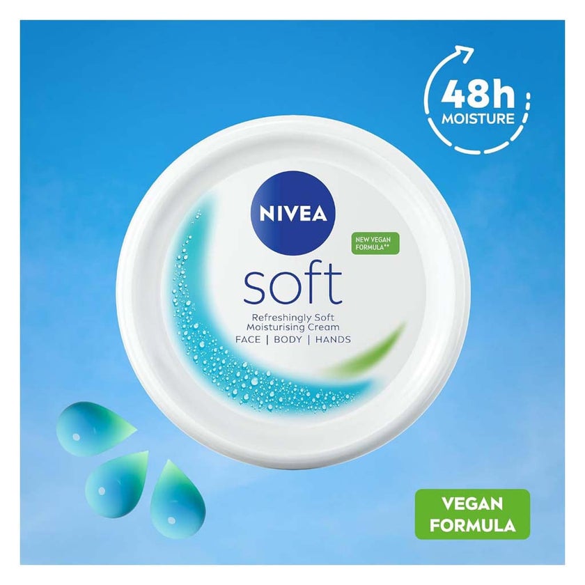 Nivea Soft Moisturizing Cream 100ml