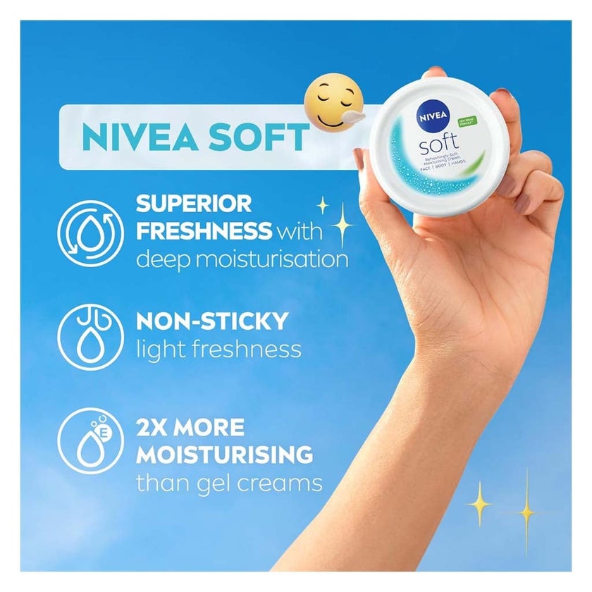 Nivea Soft Moisturizing Cream 100ml
