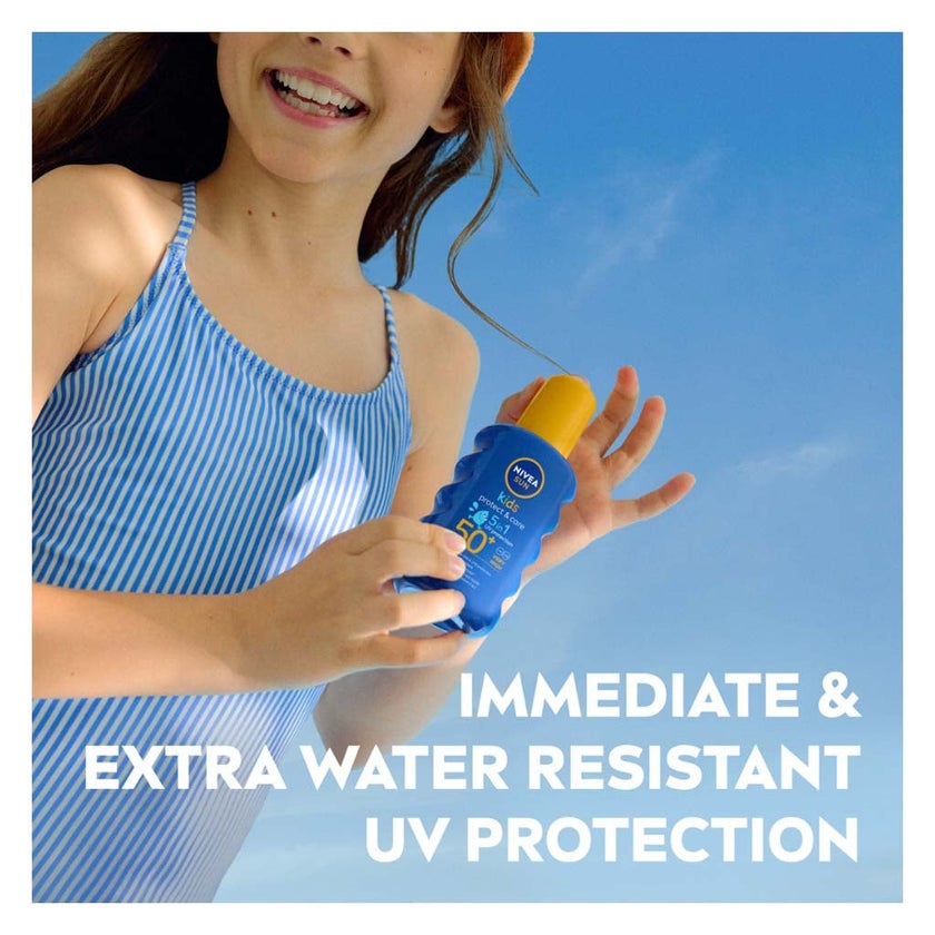 Nivea Sun Protect & Care SPF50+ Kids Sun Spray 200ml
