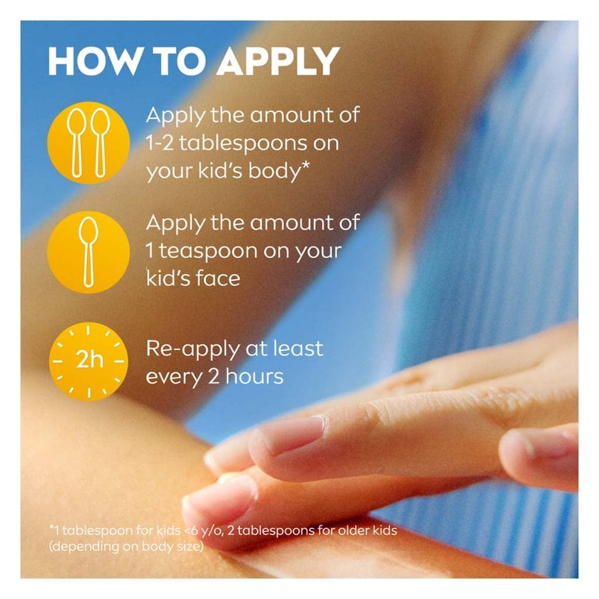 Nivea Sun Protect & Care SPF50+ Kids Sunscreen Lotion 200ml