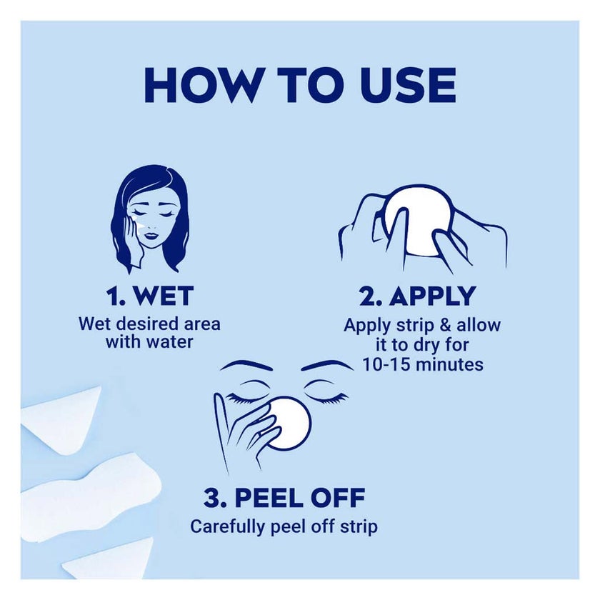 Nivea Skin Refining Blackheads Removal Strips, Pack of 6’s