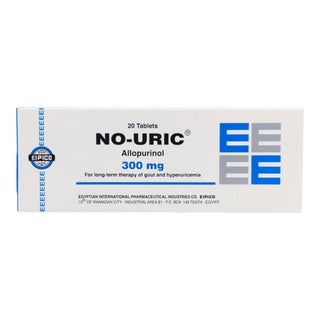 No Uric 300mg Tablets, Pack of 20's