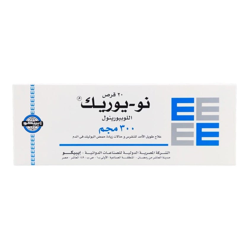 No Uric 300mg Tablets, Pack of 20's