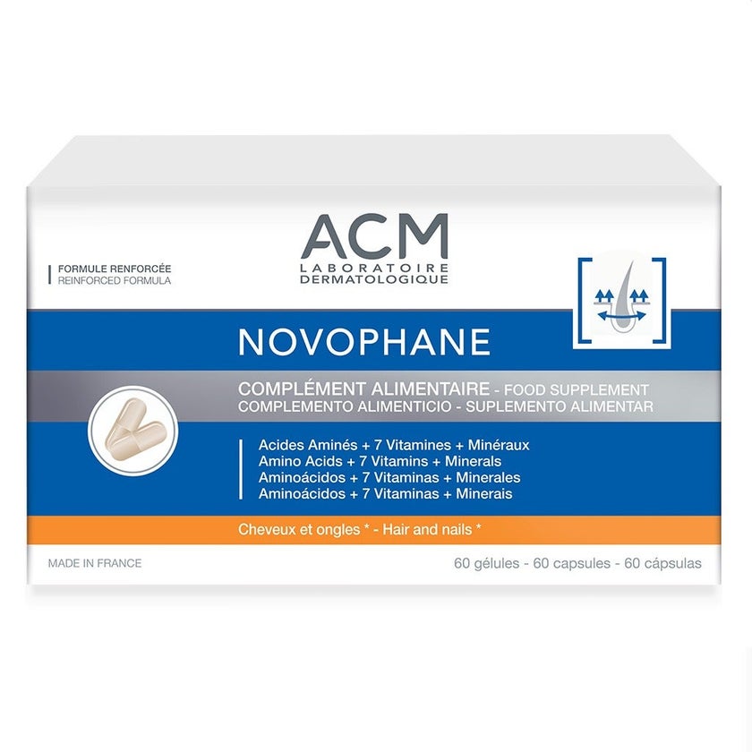 ACM Novophane Capsules For Hair & Nail Growth, Pack of 60’s