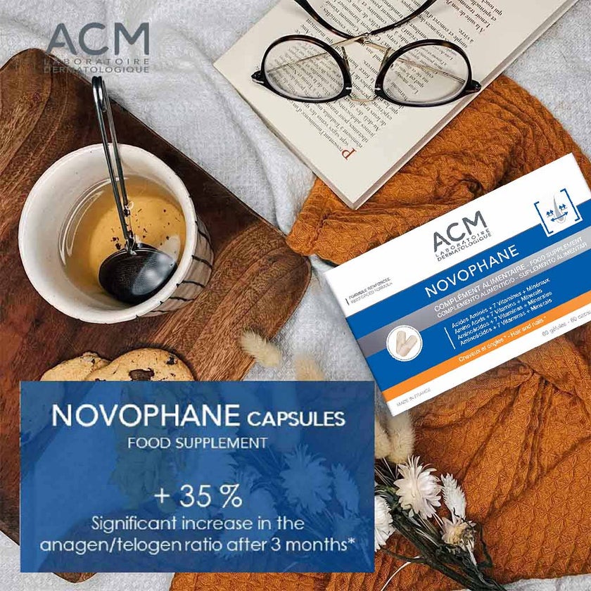 ACM Novophane Capsules For Hair & Nail Growth, Pack of 60’s