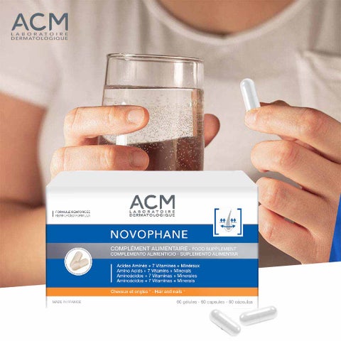ACM Novophane Capsules For Hair & Nail Growth, Pack of 60’s