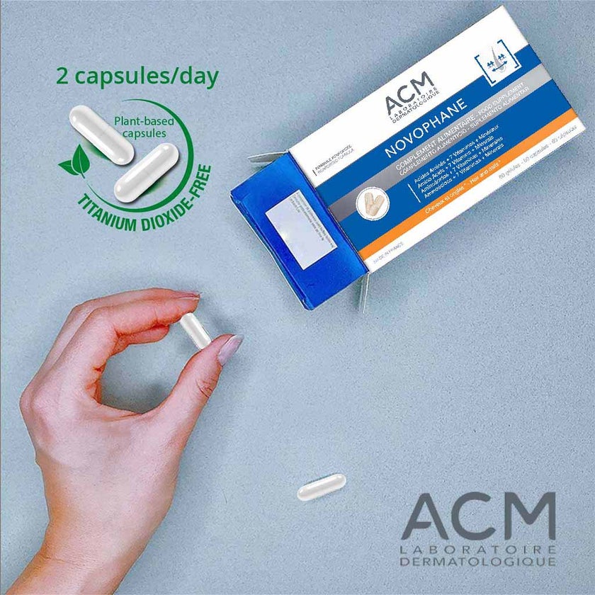 ACM Novophane Capsules For Hair & Nail Growth, Pack of 60’s