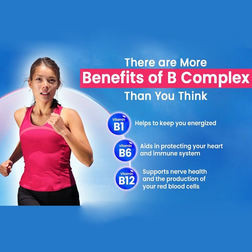 Now B-100 Vitamin B-Complex Capsules, Pack of 100's