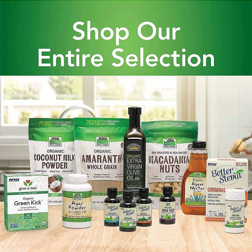 Now Better Stevia Zero-Calorie Sugar Free Sweetener, Pack of 100's