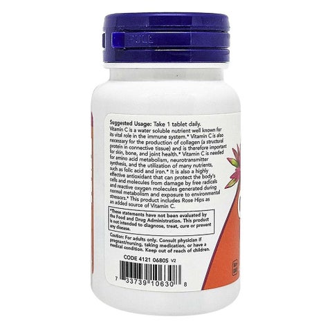 Now C-1000 Vitamin C With Rose Hips Tablets, Pack of 30's