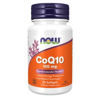 Now CoQ10 100mg Softgels, Pack of 50's