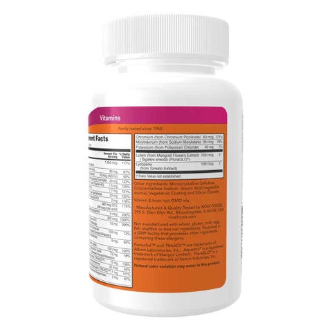 Now Daily Vits Multivitamins & Minerals Tablets - 2 x 100 Tablets