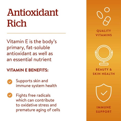 Now Vitamin E Liquid Drops, Plant Derived, For Antioxidant Support 30ml